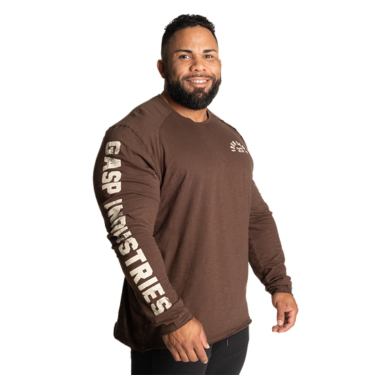 Throwback LS Tee, Timber
