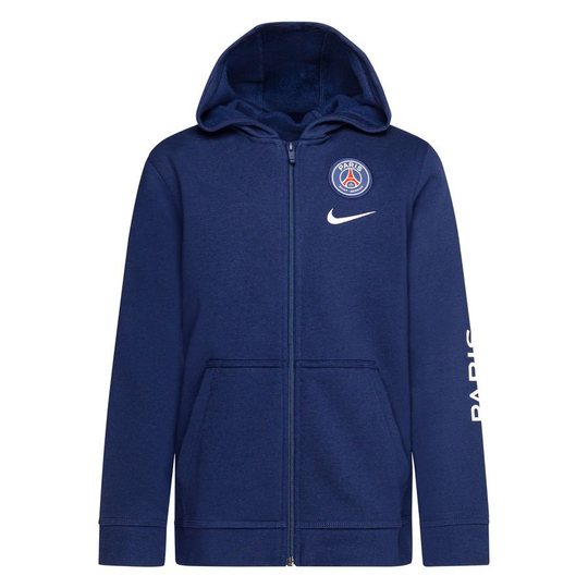 Paris Saint-Germain Huppari NSW Club FZ - Navy/Valkoinen Lapset