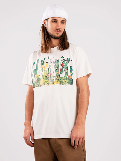 Market Cactus Arc T-Shirt valkoinen