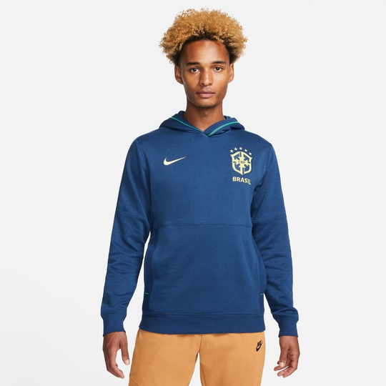 Brasilia Huppari Fleece Travel - Navy/Vihreä/Keltainen