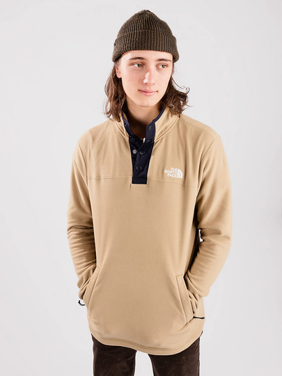 THE NORTH FACE Homesafe Snap Neck Zip Hoodie ruskea