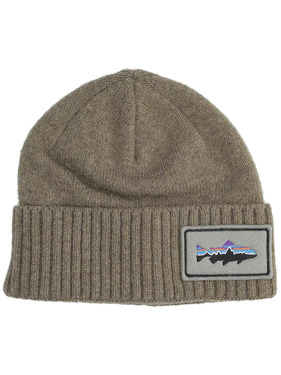 Patagonia Brodeo Beanie ruskea