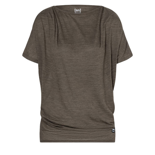 Supernatural W Jp Yoga Loose Tee - Wren Melange - Naiset - XS