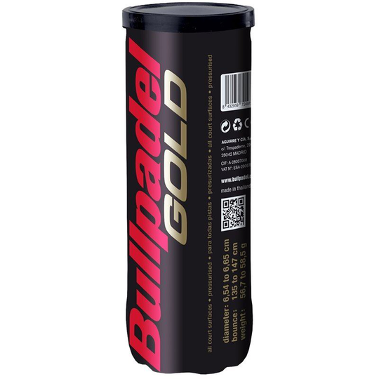 Bullpadel Premium Gold, Padelpallot