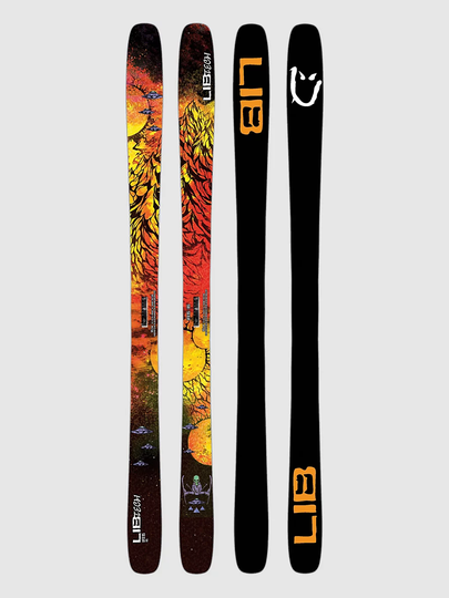 Lib Tech Ufo 95mm 185 2023 Skis oranssi