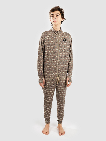 Airblaster Hoodless Ninja Base Layer Suit vihreä