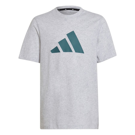 adidas T-paita Future Icons 3-Stripes - Harmaa/Vihreä Lapset, koko 140 cm