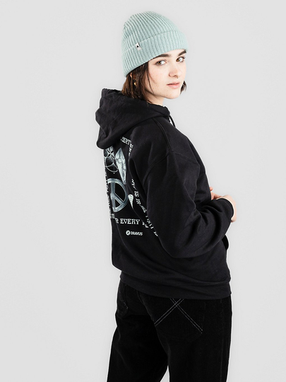 Dravus Stay Centered Hoodie musta