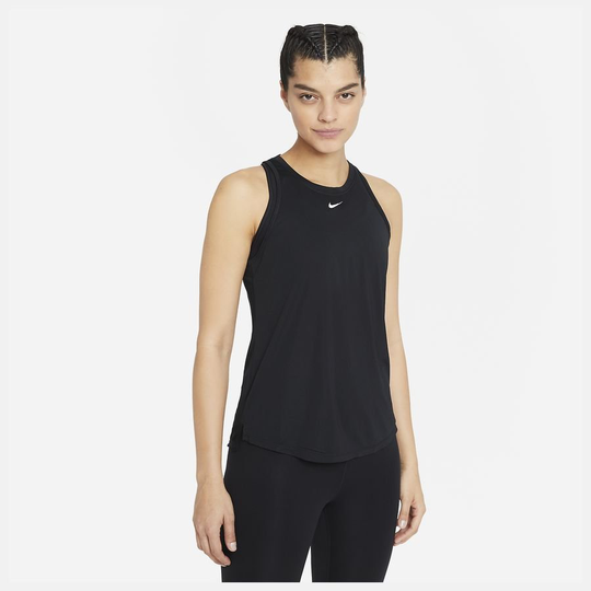 Nike Tank Top Dri-FIT One - Musta/Valkoinen Nainen