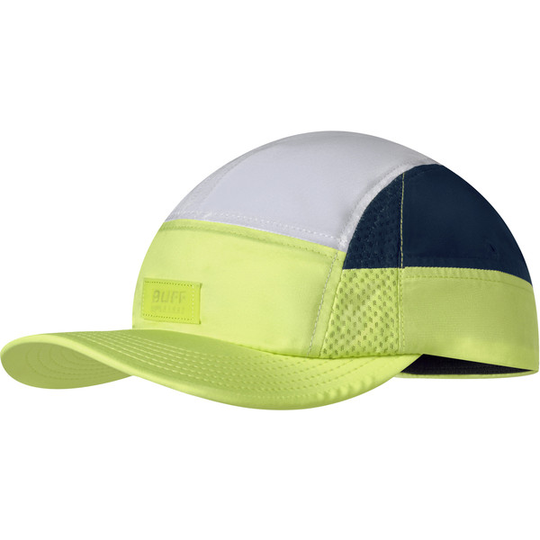 Buff 5 Panel Go Cap - Domus Lime - Unisex - L/XL
