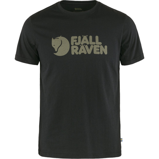 Fjällräven Fjällräven Logo T-shirt M - Black - Miehet - L