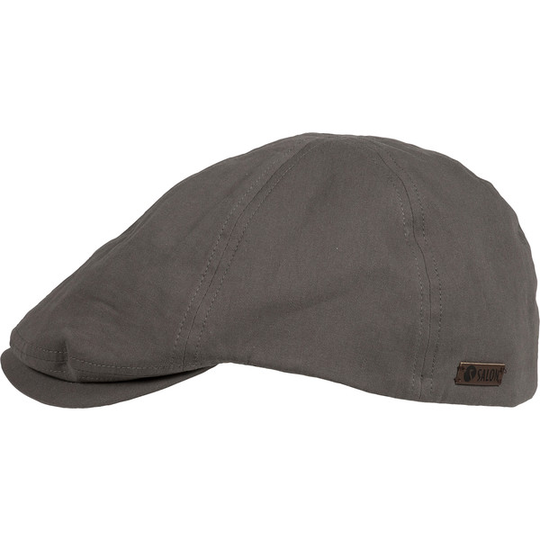 Salon Lakkitehdas Flat Cap - Harmaa - Unisex - 58