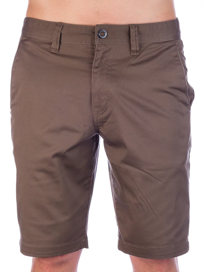 Volcom Frickin Modern Stretch Shorts ruskea