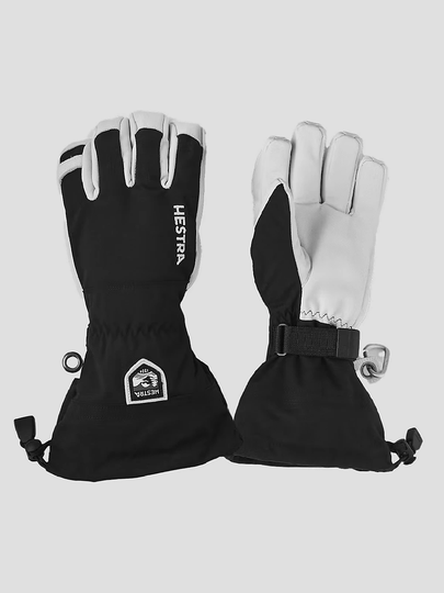 Hestra Army Leather Heli Ski Gloves musta