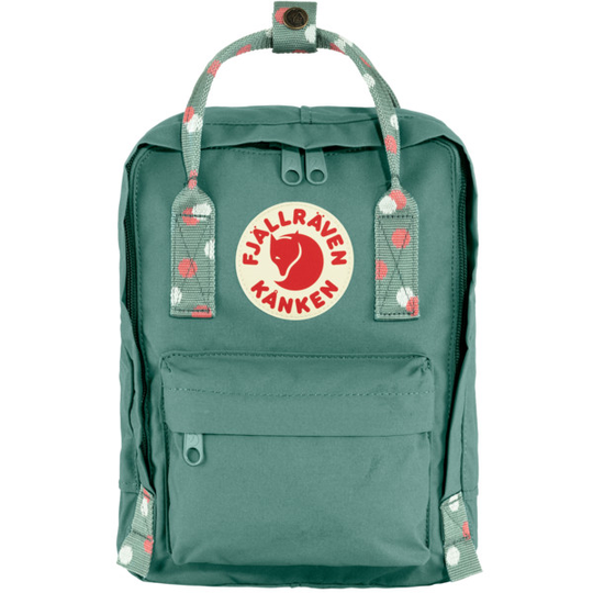 Fjällräven Kånken Mini - Frost Green-confetti Pattern - Unisex - OneSize
