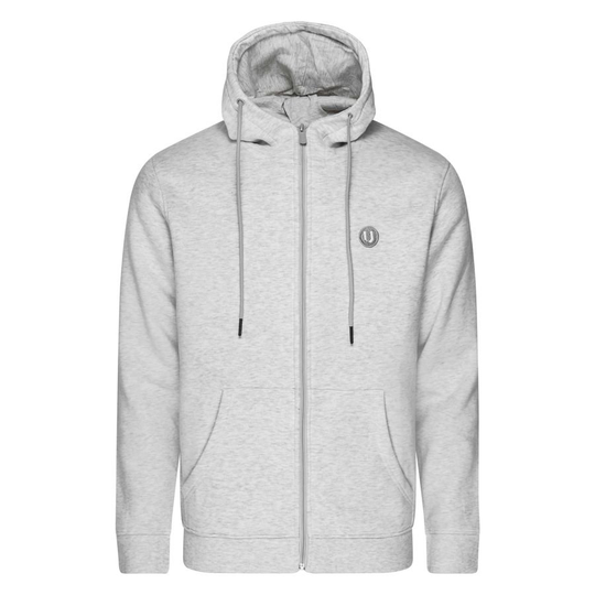 Unisport Everyday Organic Huppari Full Zip - Harmaa