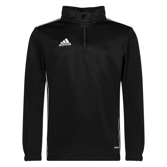 adidas Harjoituspaita 1/4 Vetoketju Core 18 - Musta/valkoinen Lapset, koko 140 cm