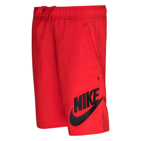Nike Shortsit NSW Woven - Punainen/Musta Lapset