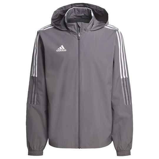 adidas Treenitakki All Weather Tiro 21 - Harmaa/Valkoinen