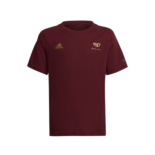 adidas T-paita Salah - Bordeaux/Kulta Lapset