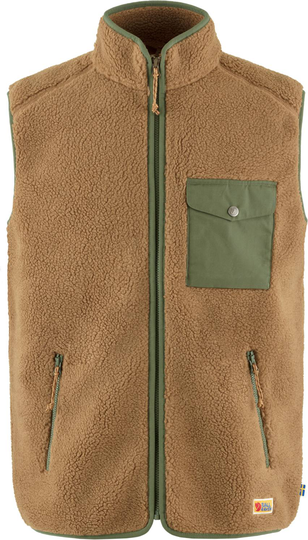 Vardag Pile Fleece Vest M Buckwheat L