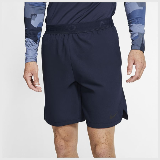 Nike Pro Treenishortsit Flex Vent Max - Navy/Musta