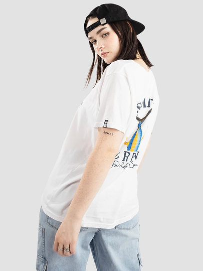 Salty Crew Tailed Boyfriend T-Shirt valkoinen
