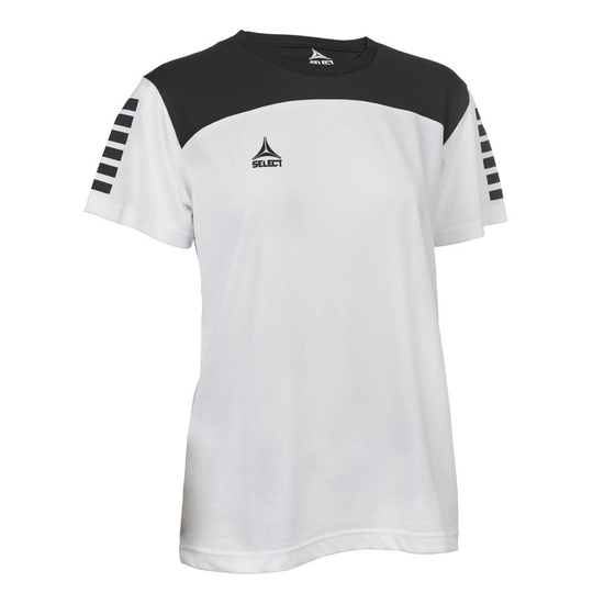 Select T-paita Oxford - Valkoinen/Musta Nainen
