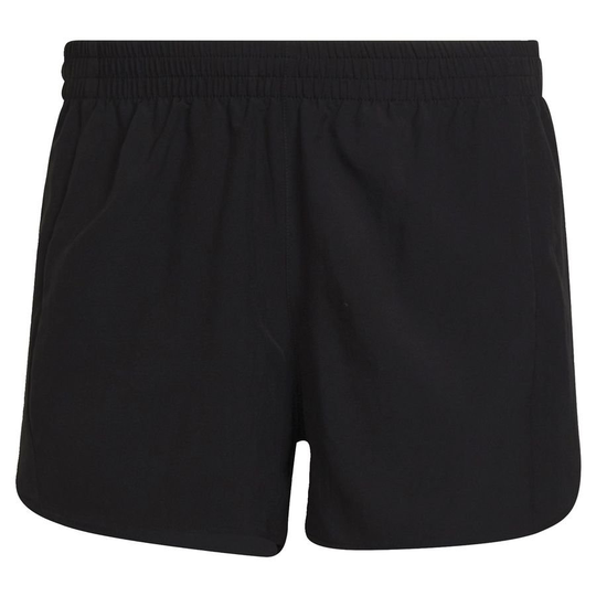 adidas Shortsit Own The Run - Musta/hopea, koko X-Small