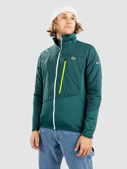 Ortovox Westalpen Swisswool Hybrid Fleece Jacket sininen