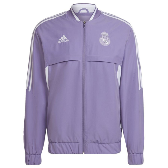 Real Madrid Takki Anthem - Violetti/valkoinen - adidas, koko Large