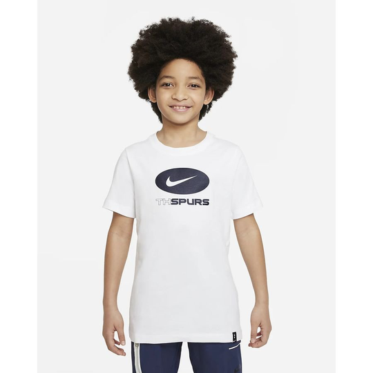 Tottenham T-paita Swoosh Club - Valkoinen Lapset