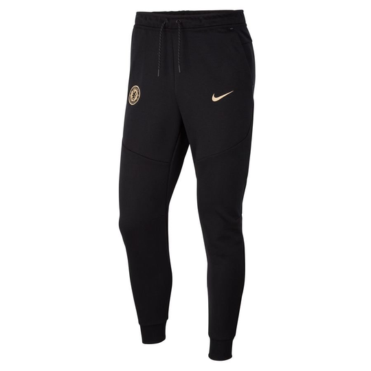 Chelsea Housut NSW Tech Fleece - Musta/Ruskea