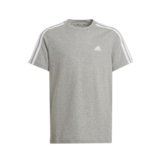 adidas T-paita 3-Stripes - Harmaa/Valkoinen Lapset