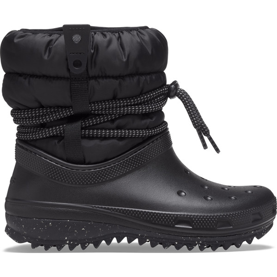 Crocs Classic Neo Puff Luxe Boot - Black - Unisex - W10