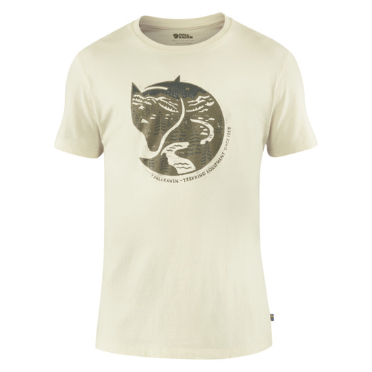 Fjällräven Arctic Fox T-shirt M - Chalk White - Miehet - L