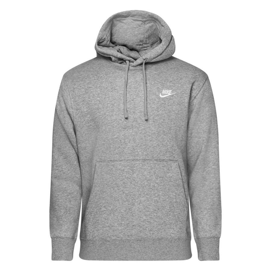 Nike Huppari Nsw Club - Harmaa/hopea/valkoinen, koko X-Small