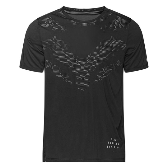 Nike Juoksu-t-paita Division Rise 365 - Musta