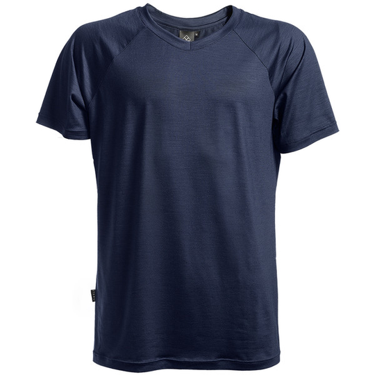 Keli Merinovilla T-paita - Navy Blue - Unisex - XXS