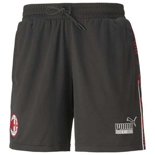 AC Milan FtblHeritage Shortsit - Musta/Tango Punainen