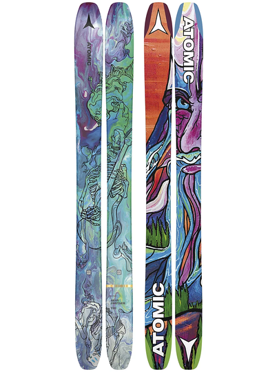 Atomic Bent Chetler 120 176 2023 Skis vihreä