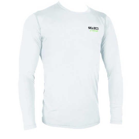Select Baselayer Compression - Valkoinen L/s, koko XX-Large