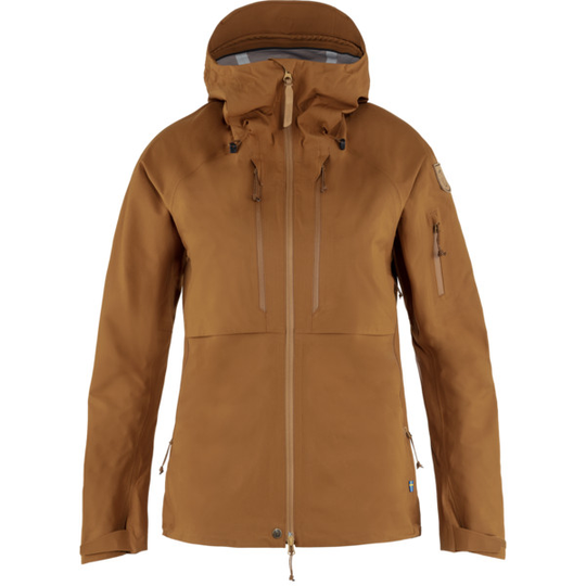 Fjällräven Keb Eco-shell Jacket W - Chestnut - Naiset - L