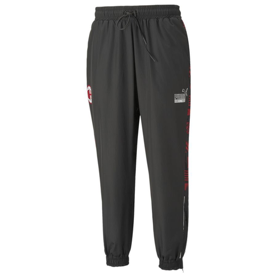AC Milan Track Housut FtblHeritage - Musta/Tango Punainen