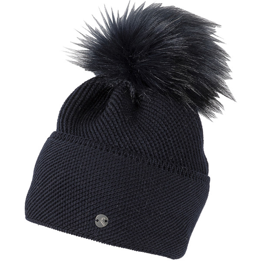 Salon Lakkitehdas Miska Beanie - Black - Naiset - One Size