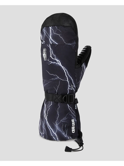 Crab Grab Cinch Nik Baden Mittens musta