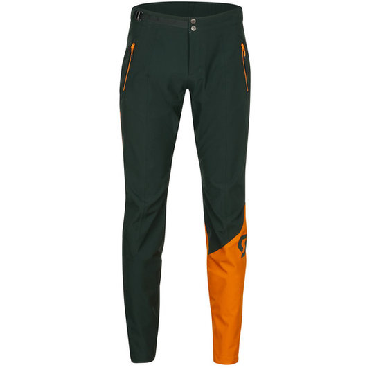 Scott Sco Pant Ms Trail Storm Wp - Tree Green/copper Orange - Miehet - XL