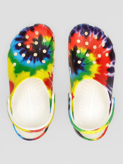 Crocs Classic Tie Dye Graphic Clog tiedye