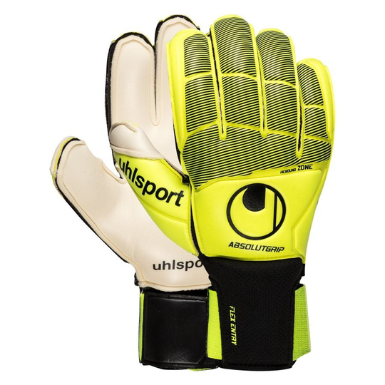 Uhlsport Maalivahdin Hanskat Absolutgrip Flex Frame Carbon - Keltainen/Musta