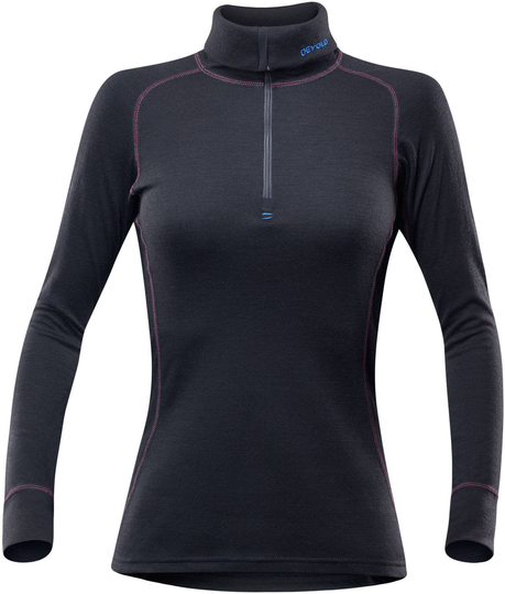 Duo Active Zip Neck Woman Vaaleansininen L
